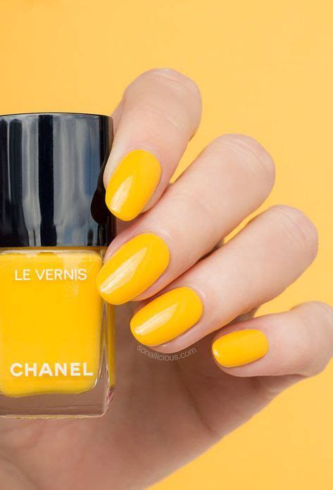 chanel yellow nail polish|Chanel nail polish online.